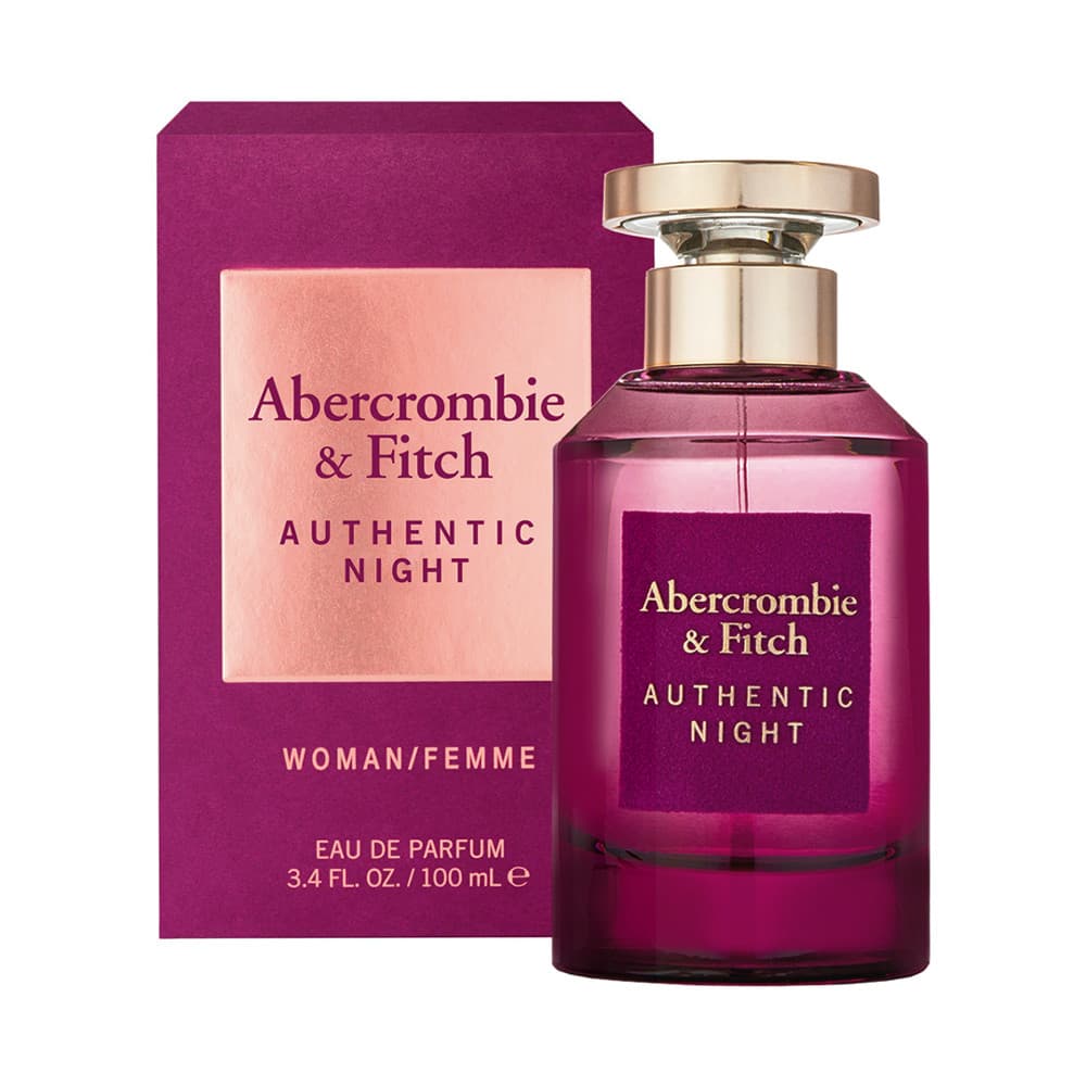 Abercrombie & Fitch Authentic Night EDP 100ml Mujer