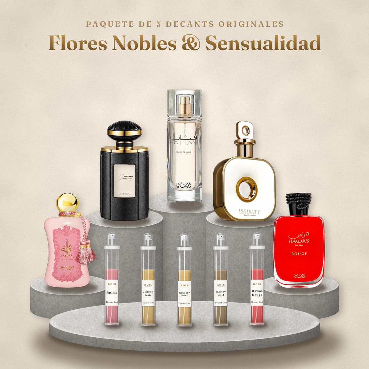 Flores Nobles & Sensualidad