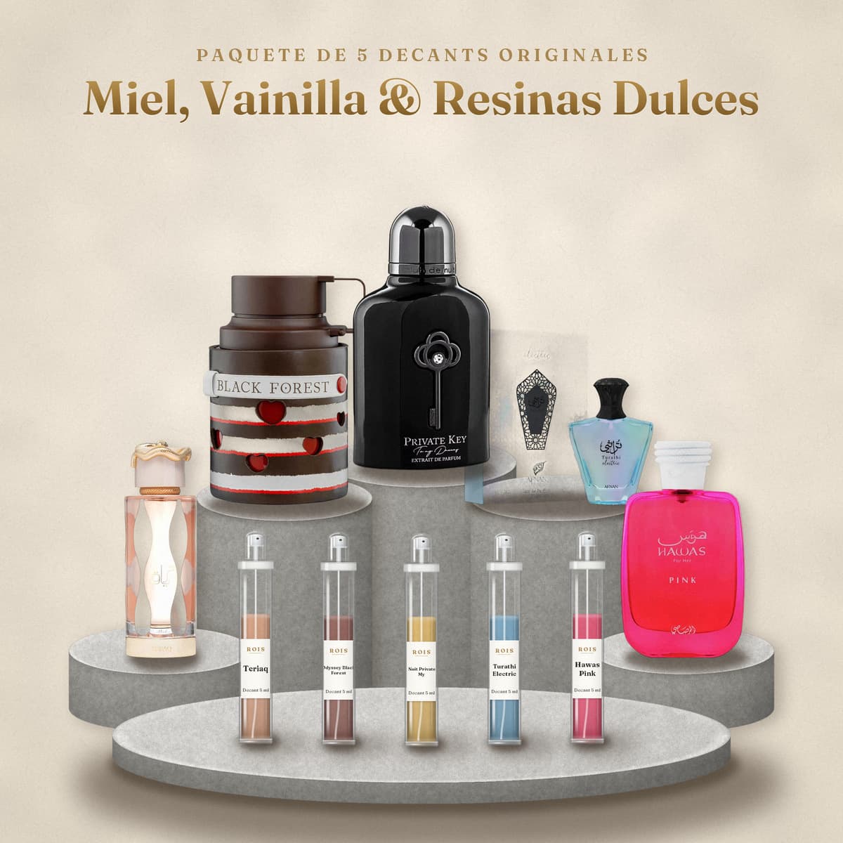 Miel, Vainilla & Resinas Dulces